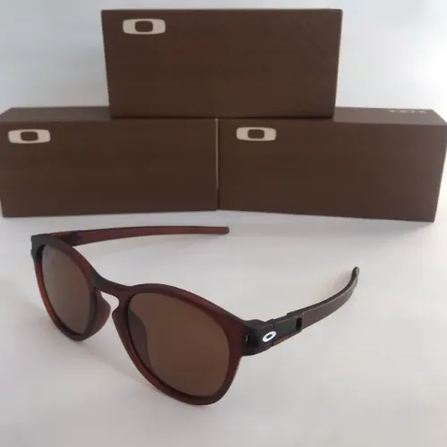 óculos oakley latch round brown lentes polarizadas sport