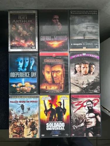 9 filmes em dvd