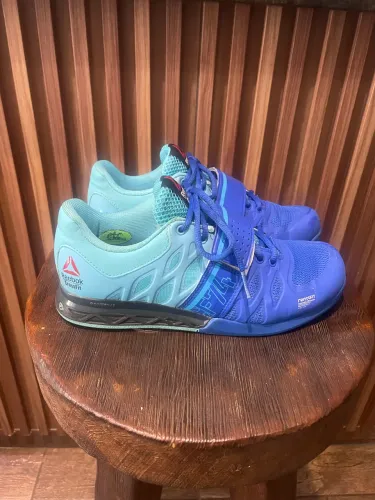 tênis reebok crossfit lifter 2.0 azul 36