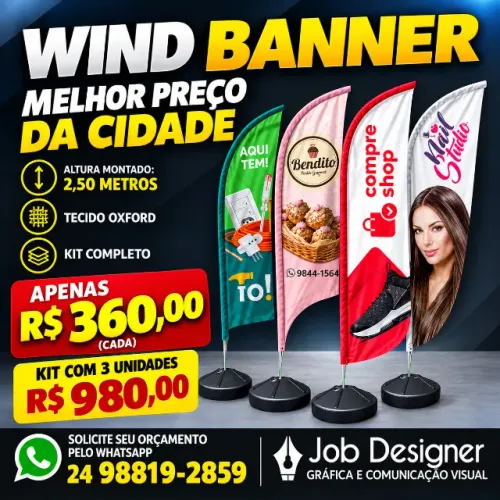 Wind banner