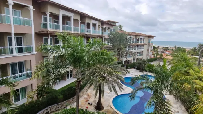 APARTAMENTOS COM VISTA PARA O MAR NA PRAINHA - AQUIRAZ - CEARÁ - BRASIL