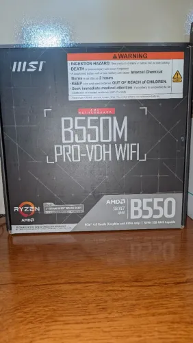 Placa-Mãe MSI B550M PRO-VDH WIFI
