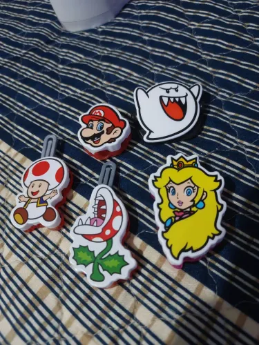 Itens do super Mario do kinder ovo 10 cada