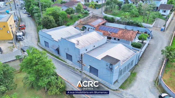ACRC Imóveis - GL00405 - Galpão para Locação no Bairro Salto em Blumenau
