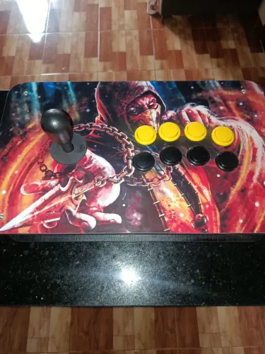 Video Game Retrô Big Games + Controle 17.000 jogos Arcade Scorpion + 3 Controles