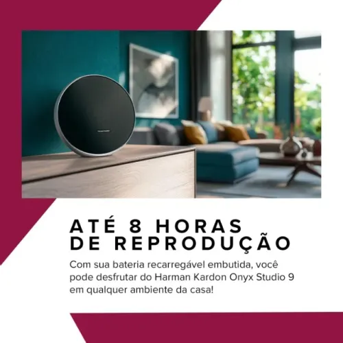 HARMAN KARDON ONYX STUDIO 9 - CAIXA DE SOM BLUETOOTH PREMIUM