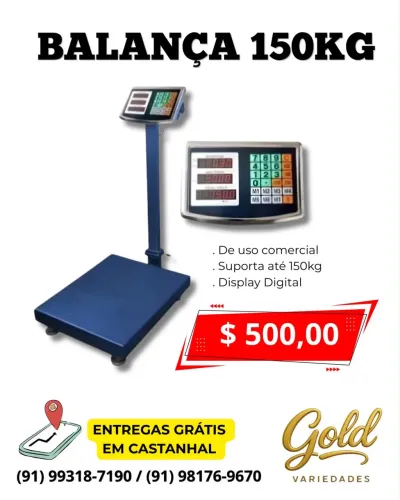 Balança 150 kilos