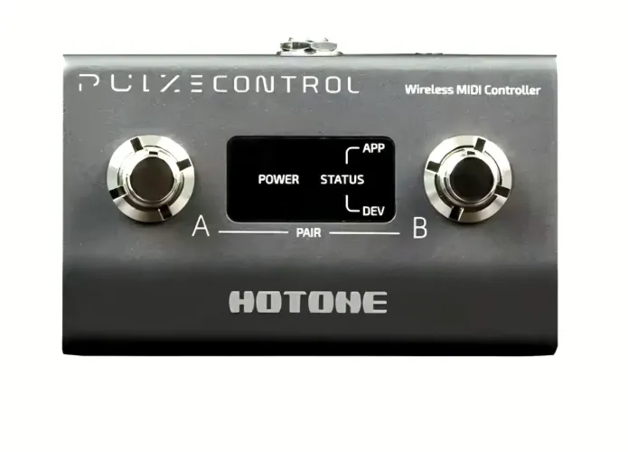 Pedal Hotone Pulze Control controlador midi wireless