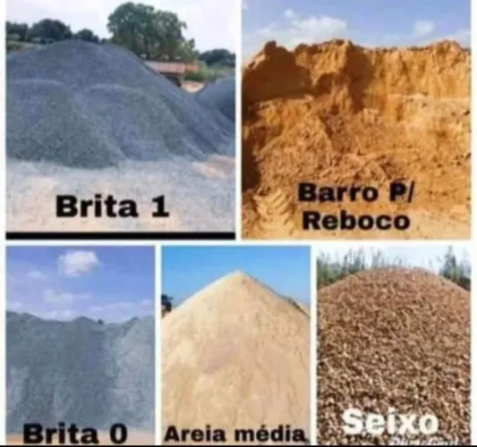 BARRO,AREIA,SEIXO E BRITA