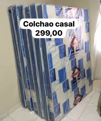 Cama box casal hoje colchão
