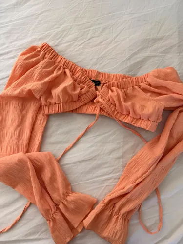 Top Cropped Laranja
