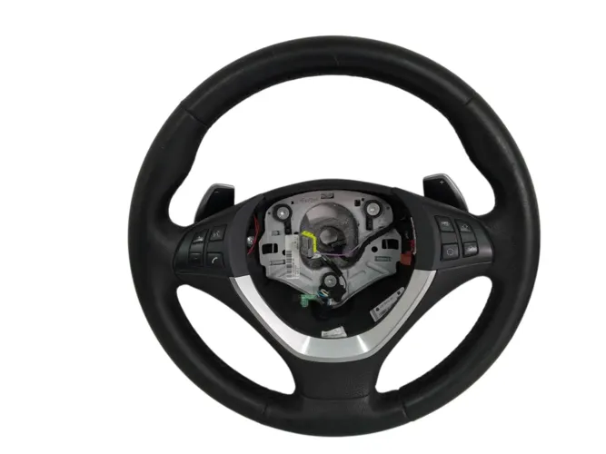 Volante Com Controle De Som Bmw X6 2014 Preto