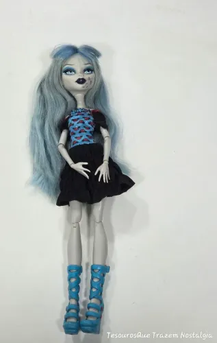 Boneca Monster High Ghoulia Coleção Freaky Fusion Mattel 2008 (Leia a Descrição)