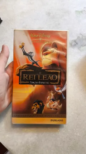 Fita VHS O Rei Leão - Edição Especial