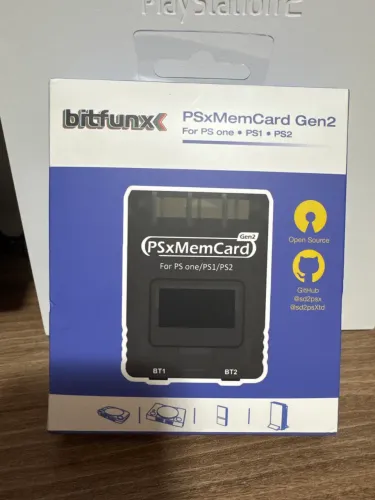 PsxMenCard Gen2 PS1 , PS2 produto novo
