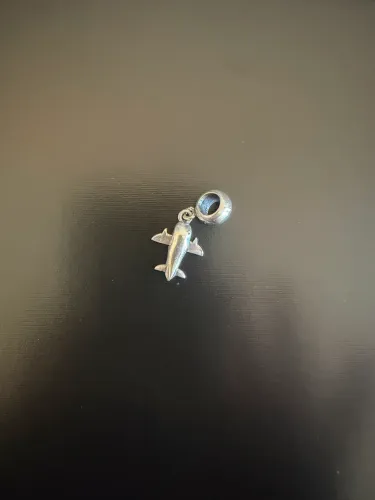 Pingente Prata 925 Avião