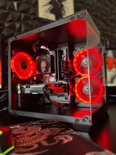 Pc gamer Ryzen 7 aquário com GTX 1660super