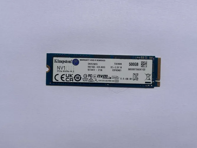 SSD Nvme Kingston Nv1 500gb