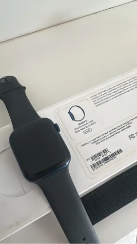 Apple Watch 6 44mm Blue - OLX Pay - Conservado - Faço Troca e 18x no Cartão