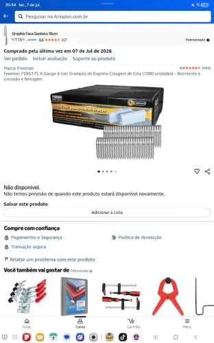 Grampos Para Cerca Freeman FS9G175 Galvanizados 1000un (Novo)