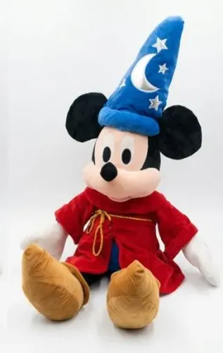 Pelúcia Mickey Feiticeiro Fantasia Disney Origina 1 Metro