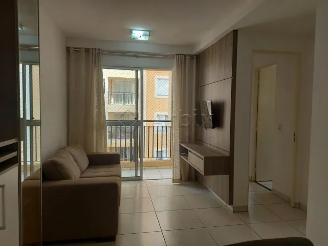 Apartamento mobiliado para venda no Edifício Americana Gardens em Americana/SP.