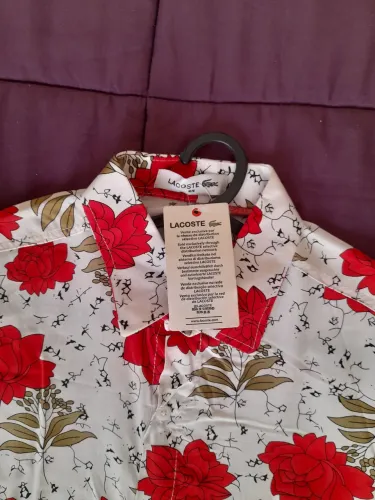 Camisa Importada Nova Lacoste Original. Tam: M