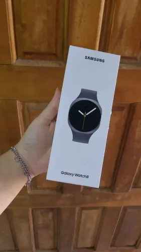 Samsung Galaxy Watch8 40mm Grafite 32GB Novo Lacrado Smartwatch