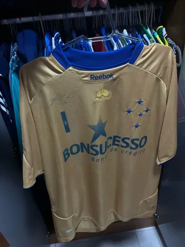 Camisa Cruzeiro Reebok #1 Fábio Raridade