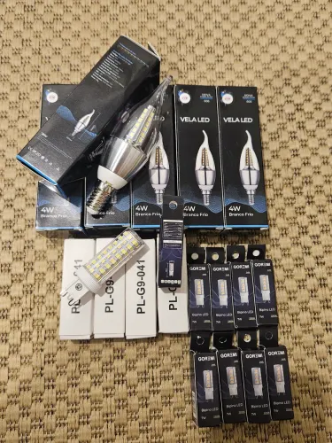 ? *Kit Lâmpadas LED NOVAS ? Diversos Modelos*<br>
