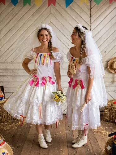 Vestido festa Junina 