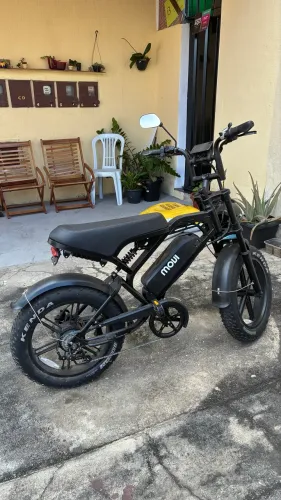 Bicicleta Elétrica Fat Bike V8 1000w