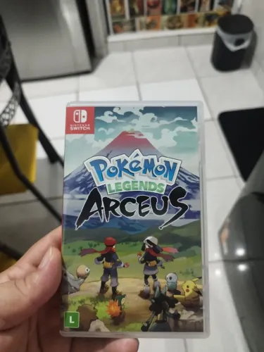 Jogo Nintendo switch pokémon Arceus estado de novo