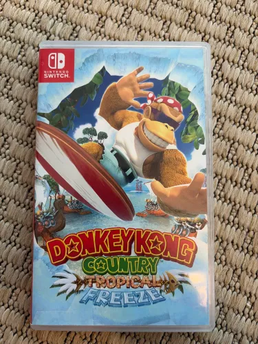 Donkey Kong Country Tropical Freeze Switch Midia Fisica