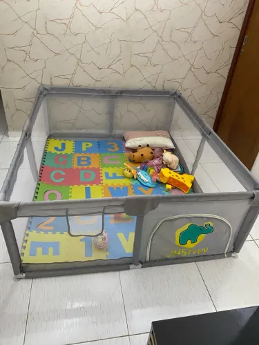 Cercadinho infantil + tapete