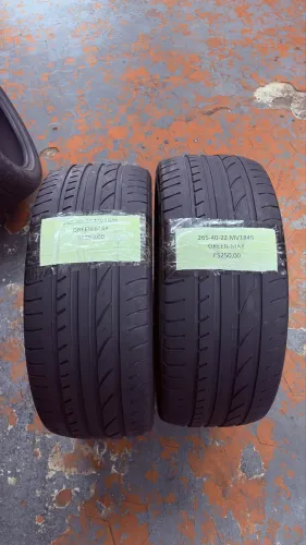 2 PNEUS 265 40 22 APTANY RISCADOS 