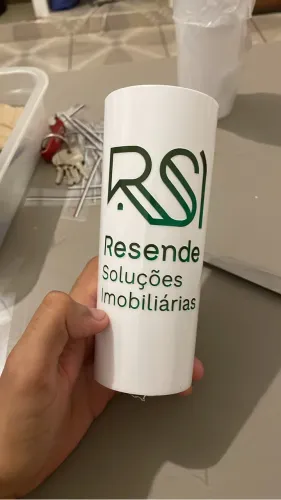 LONG DRINK DE ACRÍLICO COM SUA LOGOMARCA