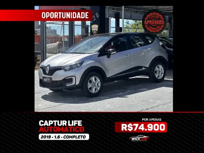 Renault Captur Life 1.6 16V Flex 5P Aut. 2019