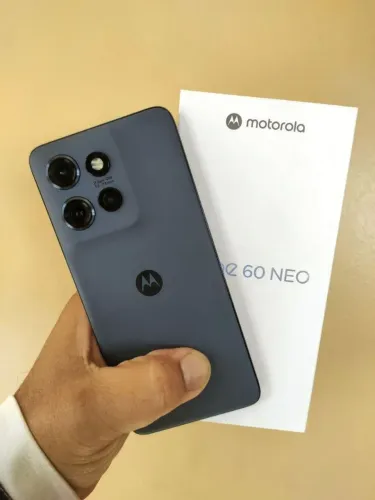 Motorola EDGE 60 NEO 5G (12GB/512) NOVO! Nota Fiscal e Garantia