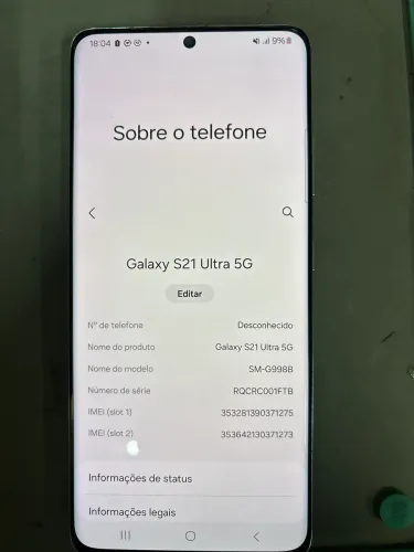 Celular Samsung S21Ultra 5G
