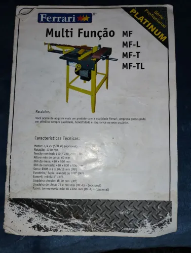 Mesa multi função da Ferrari 