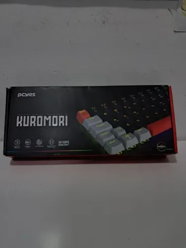 Teclado Mecânico Gamer Pyces Kuromori 60% - Excelente Estado