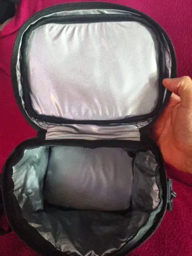Bolsa lancheira emborrachada marmita