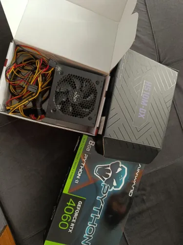 Rtx 4060+ i5 10400F + placa mãe h510m-dx fonte storm s500