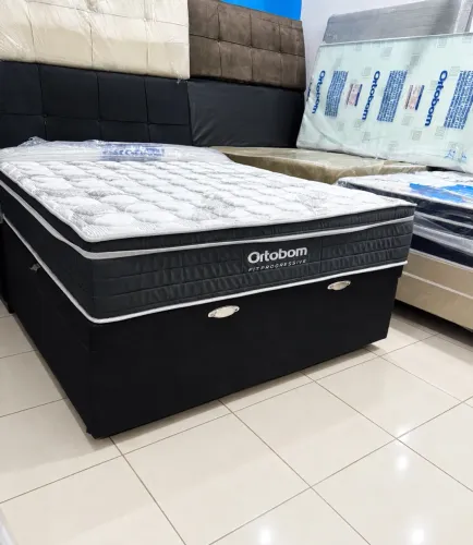 Colchão, cama box, baú, cabeceira. Entrega gratuita em 24h!