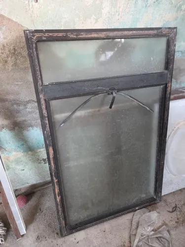 Janela de aluminio preto 