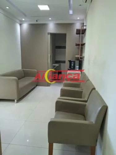 Sala comercial para alugar , semi mobiliada , com cozinha, recepção - Centro