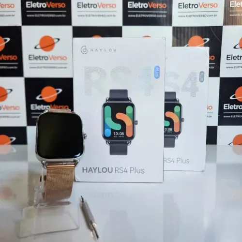 Smartwatch Haylou Rs4 PLUS - Original e Lacrado