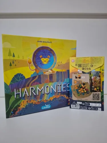 Jogo de tabuleiro HARMONIES novo + brinde
