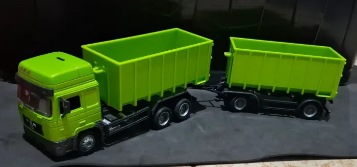 Miniatura Man F2000 Twin Dump 1/43 New Ray